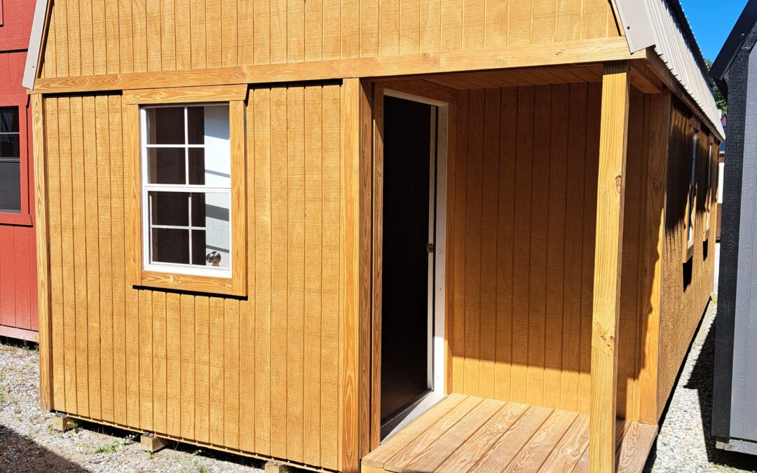 Lofted Barn Corner Porch